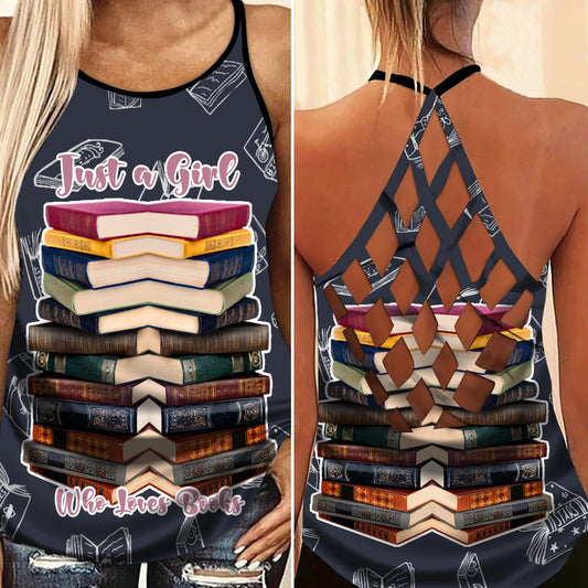 Books Like Life Hollow Tank Top For Yoga Practice And Vacation Outfits