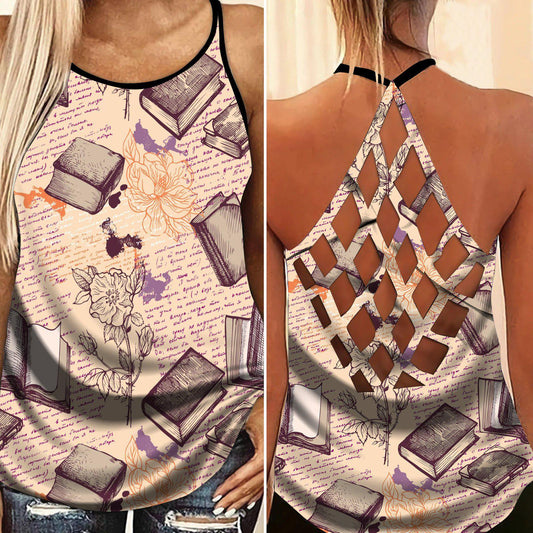 Books Like Life Hollow Tank Top For Summer Outings And Everyday Comfort