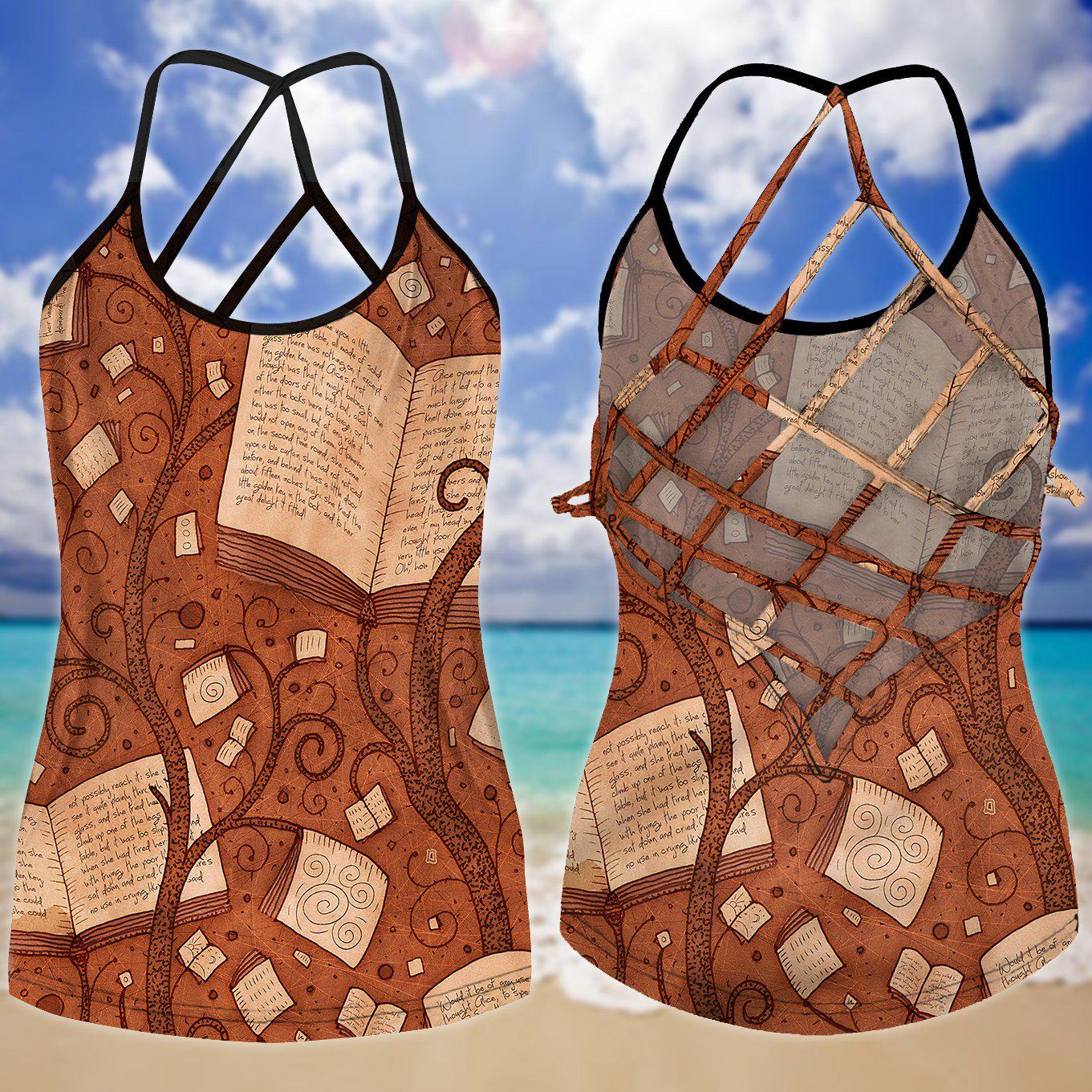 Books Like Life Hollow Tank Top For Fitness Sessions And Summer Events