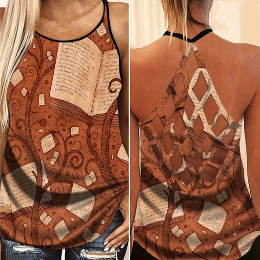 Books Like Life Hollow Tank Top For Fitness Sessions And Summer Events
