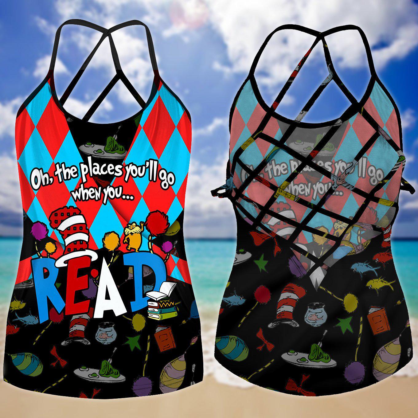 Books Like Life Hollow Tank Top For Workout Classes And Daily Wear