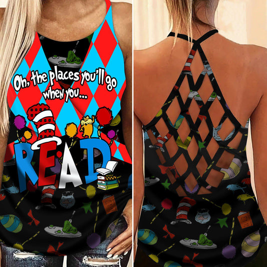 Books Like Life Hollow Tank Top For Workout Classes And Daily Wear