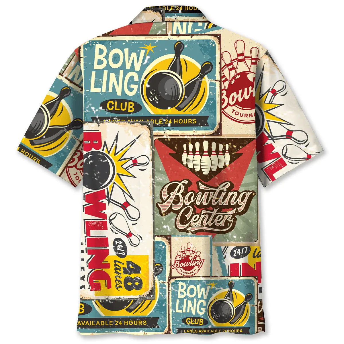 Bowling Club Vintage Hawaiian Shirt