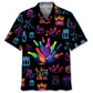 Neon Bowling Hawaiian Shirt For Tropical Holidays, Outdoor Gatherings, And Everyday Comfort