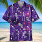 Bowling Skeleton Hawaiian Shirt For Beach Days, Summer Outings, And Thoughtful Gift Giving