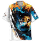 Bowling Water Fire Hawaiian Shirt For Outdoor Adventures, Coastal Travel, And Comfortable Casual Style