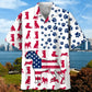 American Boxer Hawaiian Shirt For Tropical Holidays, Outdoor Gatherings, And Everyday Comfort