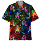 Colorful Boxing Hawaiian Shirt For Resort Trips, Coastal Parties, And Warm Weather Style