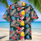 Tropical Boxing Hawaiian Shirt For Summer Vacation, Beach Travel, And Casual Wear