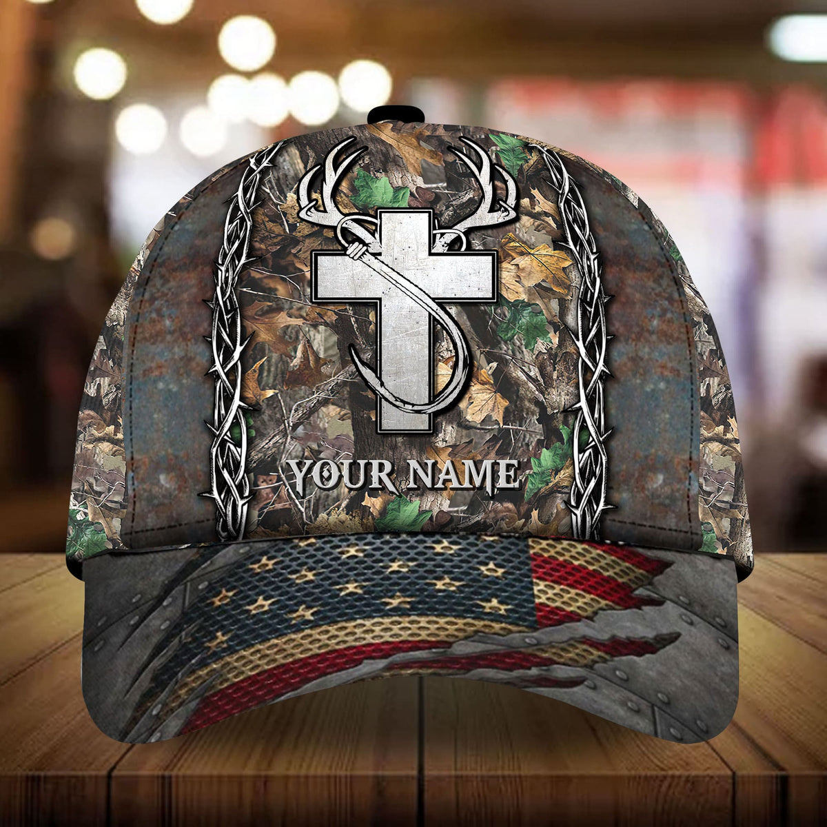 Cross Hunting Personalized Classic Cap For Casual Outfits Vacations And Everyday Styling