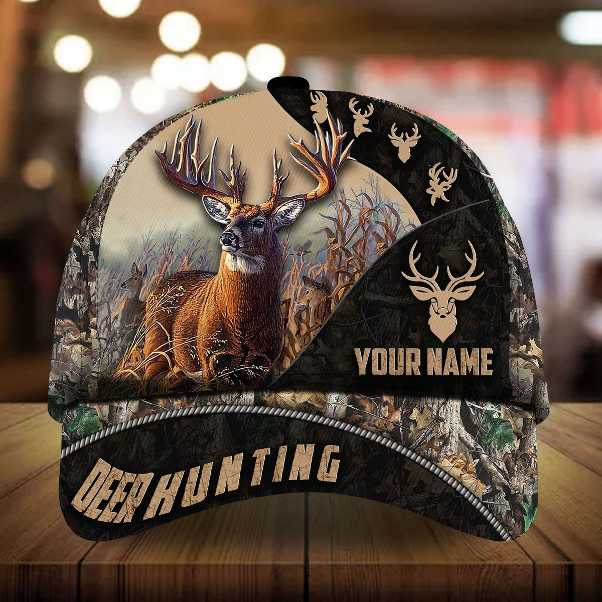 Special Deer Hunting Personalized Classic Cap For Beach Outings Holidays And Thoughtful Everyday Style
