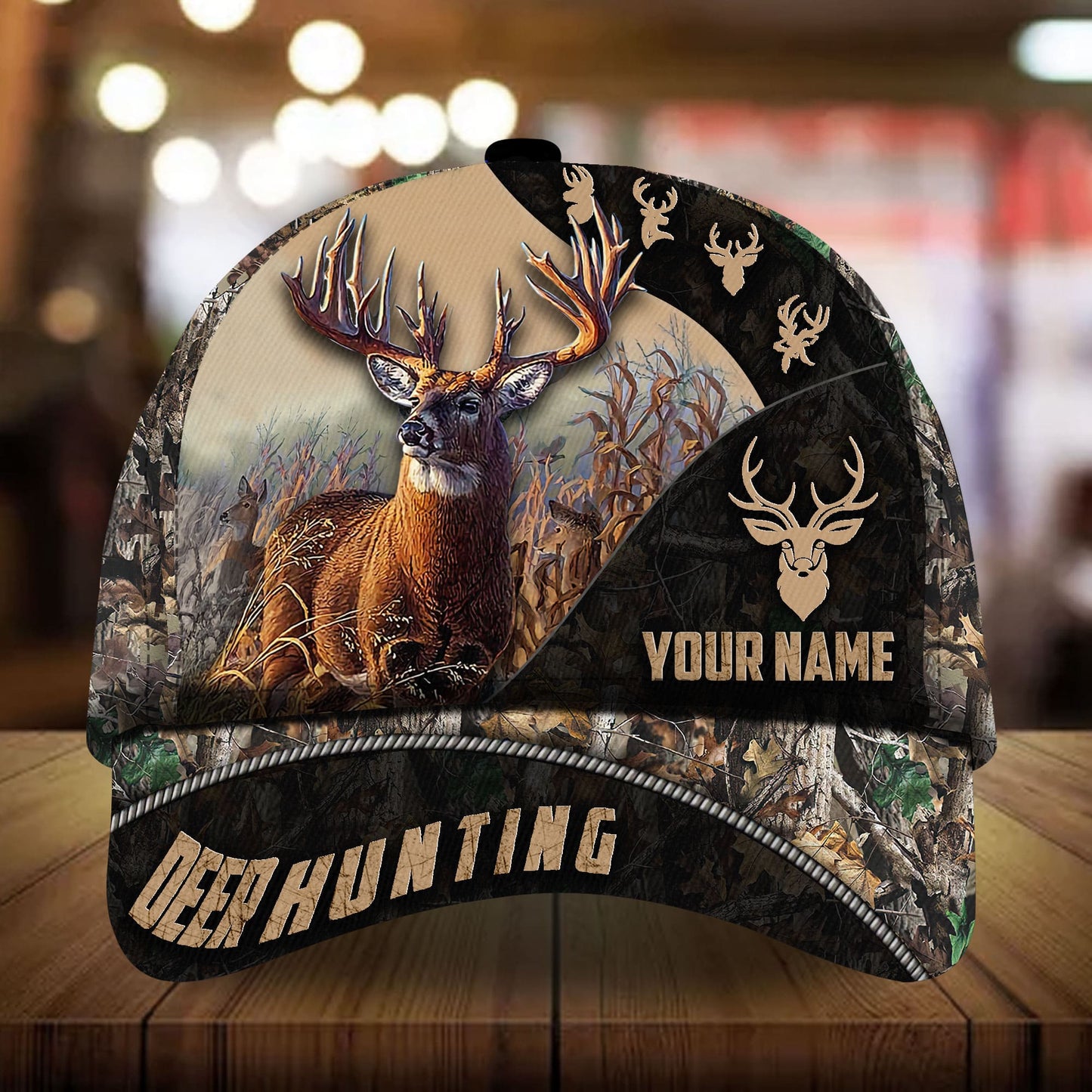 Special Deer Hunting Personalized Classic Cap For Beach Outings Holidays And Thoughtful Everyday Style