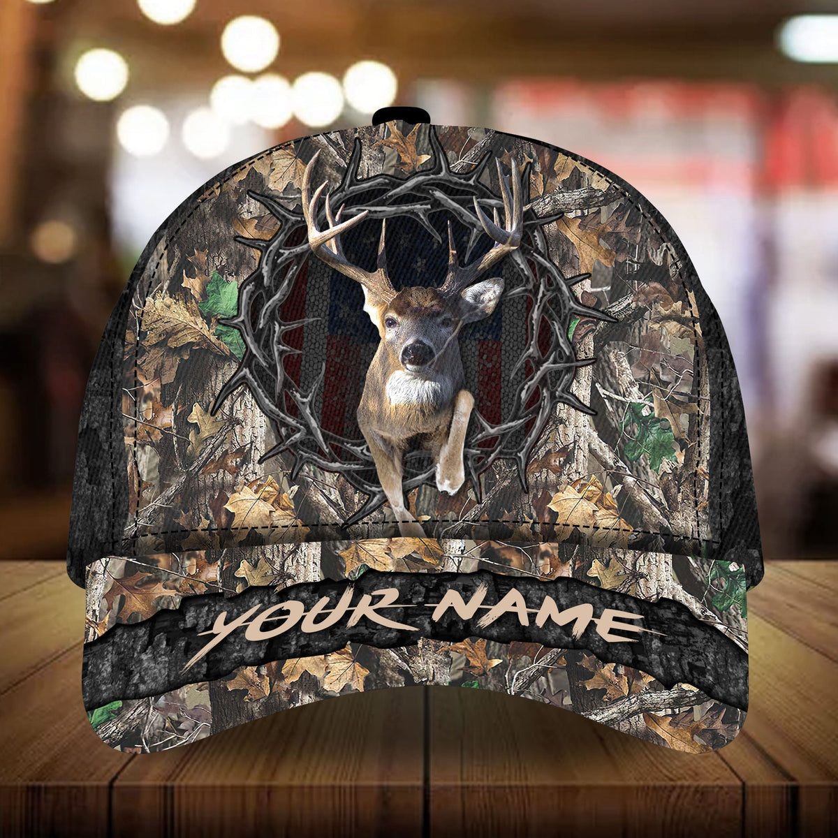 Awesome Deer Hunting Multicolor Personalized Classic Cap For Summer Outings Festivals And Relaxed Daily Wear