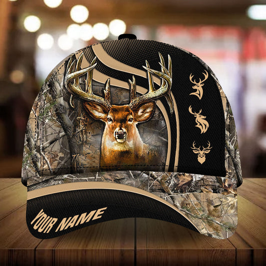 The Unique Deer Hunting Personalized Classic Cap For Casual Events Beach Trips And Thoughtful Gifting