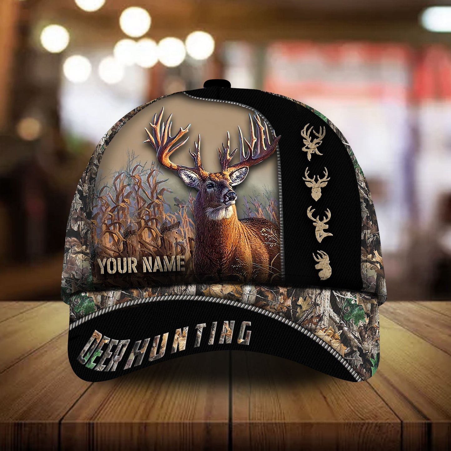 Deer Hunting Personalized Classic Cap For Outdoor Adventures Festivals And Casual Wear