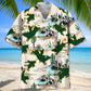 Bull Riding Desert Hawaiian Shirt For Summer Vacation, Beach Travel, And Casual Wear