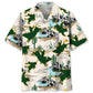 Bull Riding Desert Hawaiian Shirt For Summer Vacation, Beach Travel, And Casual Wear