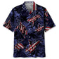 Tropical Bull Riding Hawaiian Shirt For Island Vacations, Resort Wear, And Relaxed Seasonal Style
