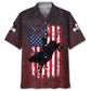 American Bull Riding Hawaiian Shirt For Summer Celebrations, Resort Days, And Relaxed Everyday Wear