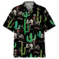 Cactus Cowboy Riding Bull Hawaiian Shirt For Beach Party And Casual Outdoor Style
