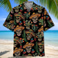 Cactus Skull Hawaiian Shirt For Seasonal Celebration, Island Getaway, And Daily Summer Wear