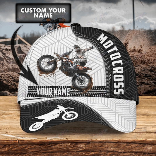 Motocross Custom All Over Print Classic Cap For Coastal Trips Outdoor Activities And Gift Giving