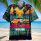 California Coastal Heritage Hawaiian Shirt For Warm Weather Outing, Weekend Escape, And Seasonal Wardrobe