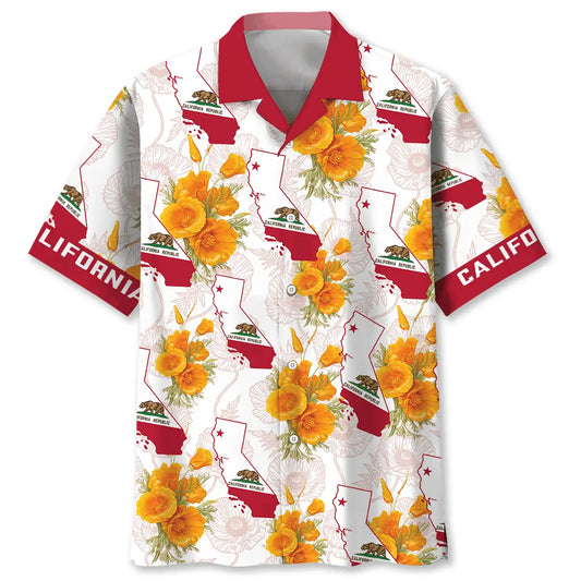 California State Proud Hawaiian Shirt For Vacation Cruise And Everyday Comfort