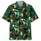Camping Bigfoot Alien Fire Beer Hawaiian Shirt For Beach Days, Summer Outings, And Thoughtful Gift Giving