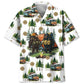 Camping Bigfoot Husband And Wife Hawaiian Shirt For Outdoor Event And Memorable Gifting