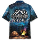 Camping Crew Hawaiian Shirt For Casual Weekend, Resort Holiday, And Outdoor Comfort