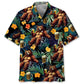 Camping Playful Bear Hawaiian Shirt For Summer Road Trip, Beach Party, And Warm Weather Fashion