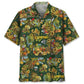 Camping Gear Hawaiian Shirt For Island Vacations, Resort Wear, And Relaxed Seasonal Style