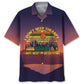 Vintage Camping Hawaiian Shirt For Coastal Travel, Casual Events, And Comfortable Summer Wear