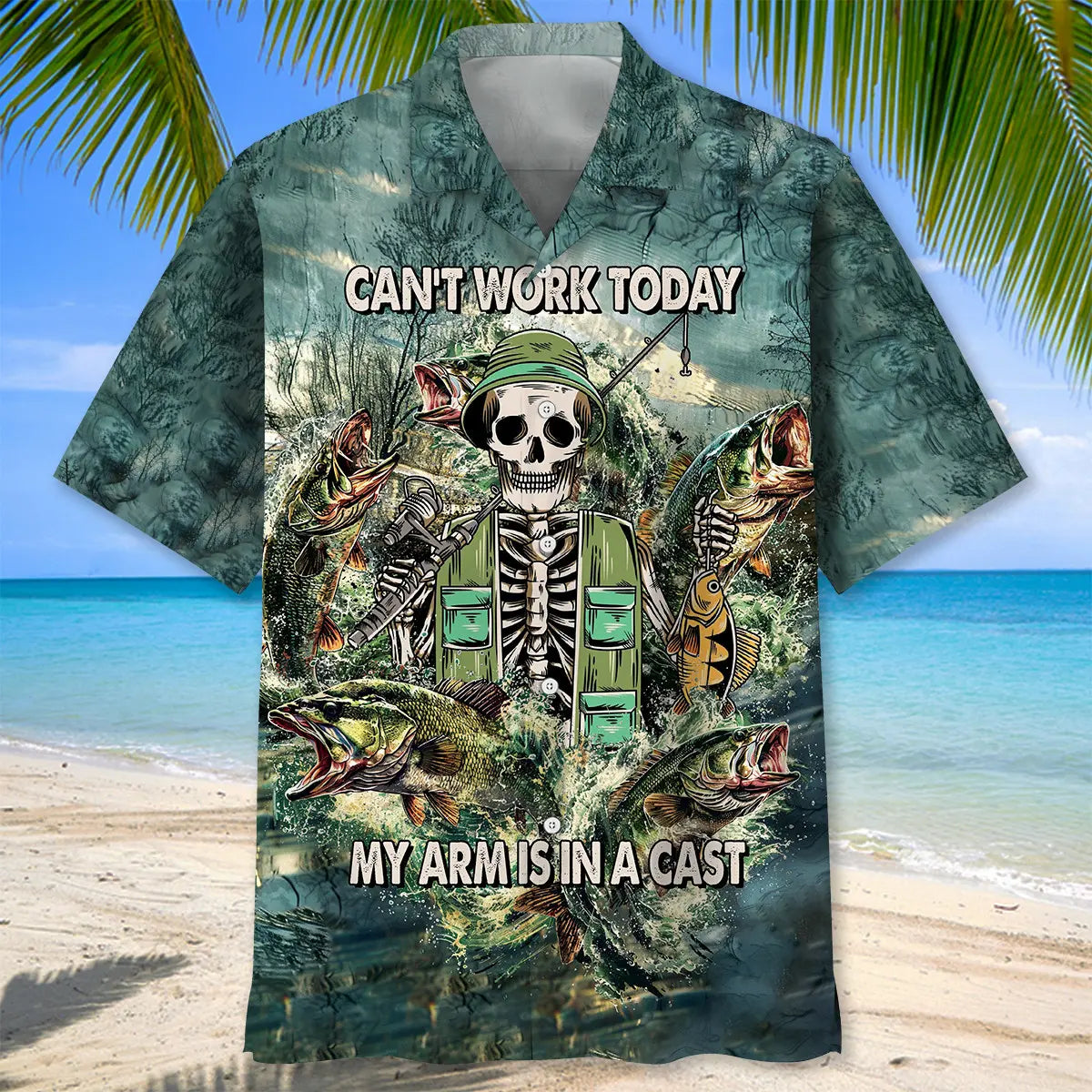 Can't Work Today My Arm Is In A Cast Hawaiian Shirt For Island Getaway, Weekend Escape, And Summer Event Style