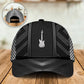 Guitar Silver Simple Classic Cap For Beach Vacations Outdoor Trips And Everyday Comfort