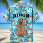 Playful Capybara Hawaiian Shirt For Island Vacations, Resort Wear, And Relaxed Seasonal Style