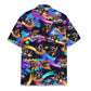 Galaxy Island Raccoon Aloha Hawaiian Shirt For Resort Trips, Coastal Parties, And Warm Weather Style