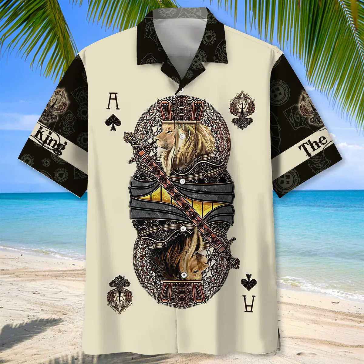 Casino King Hawaiian Shirt For Resort Trips, Coastal Parties, And Warm Weather Style