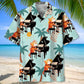 Cat Playing Piano Hawaiian Shirt For Island Adventure, Vacation Cruise, And Seasonal Wardrobe