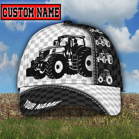 Tractor All Over Print Classic Cap For Summer Vacations Parties And Outdoor Events