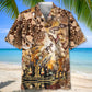 Chess Vintage Art Hawaiian Shirt For Tropical Holiday, Beach Travel, And Relaxed Resort Style
