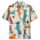 Colorful Chiahuahua Hawaiian Shirt For Tropical Holidays, Outdoor Gatherings, And Everyday Comfort