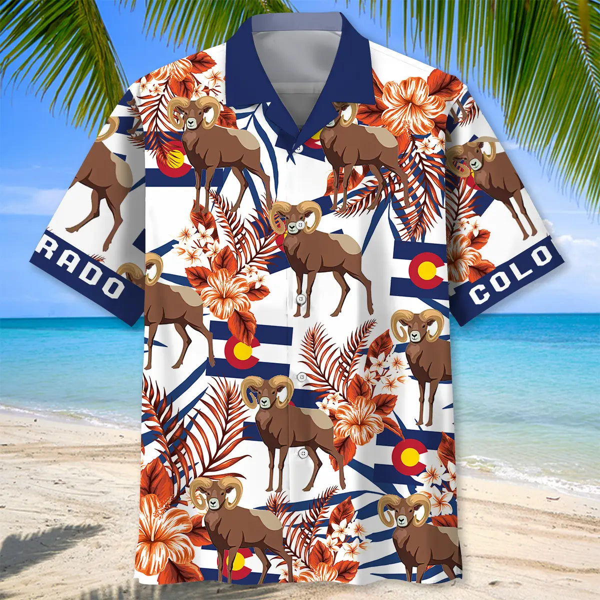 Colorado Proud Hawaiian Shirt For Vacation Cruise, Summer Gathering, And Comfortable Travel Wear
