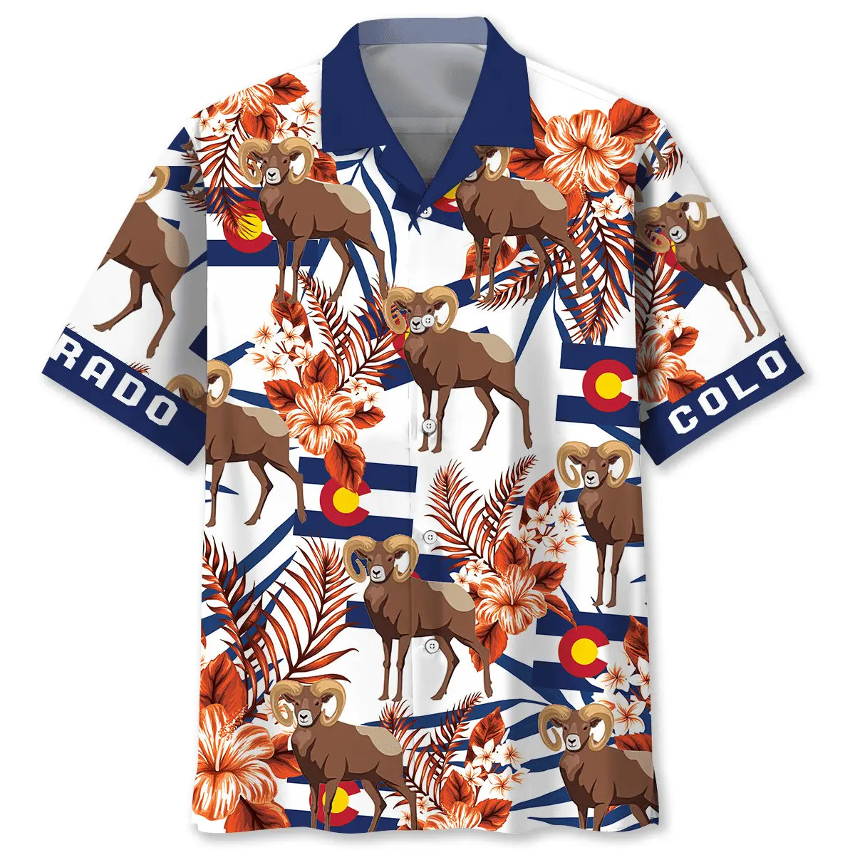 Colorado Proud Hawaiian Shirt For Beach Party And Beachside Style