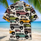 Colorful Car Hawaiian Shirt