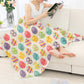 Colorful Easter Egg Pattern Flannel Blanket For Cozy Bedroom Sofa Decor