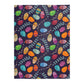 Colorful Easter Egg Pattern Flannel Blanket For Cozy Bedroom Sofa Decor