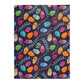 Colorful Easter Egg Pattern Flannel Blanket For Cozy Bedroom Sofa Decor