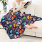 Colorful Easter Egg Pattern Flannel Blanket For Cozy Bedroom Sofa Decor